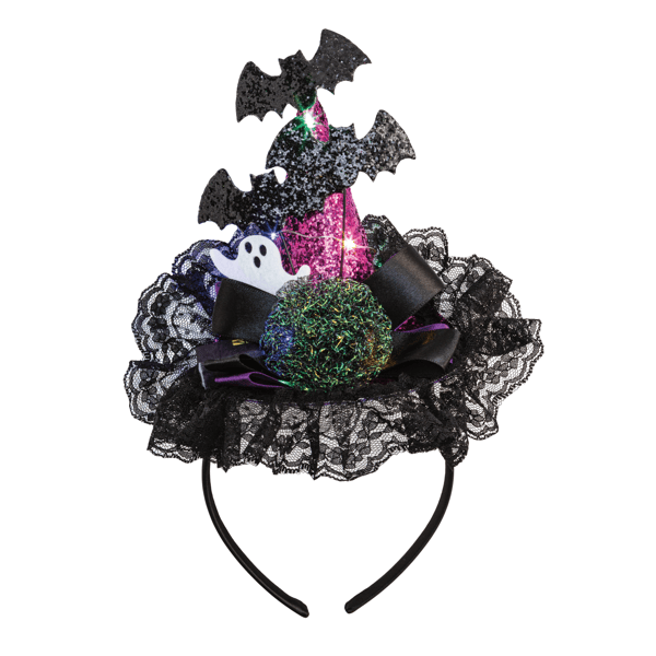MUD 10160224H HALLOWEEN LIGHTUP HEADBANDS