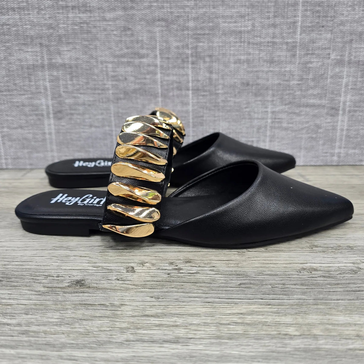 CORKYS PAST CURFEW GOLD HARDWARE STRAP