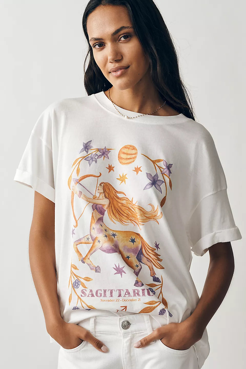 GD WHT ZODIAC SS TEE