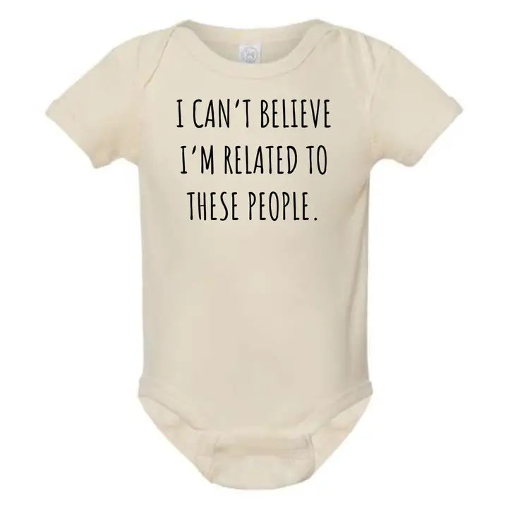 DK ASST ONESIE W/SAYING