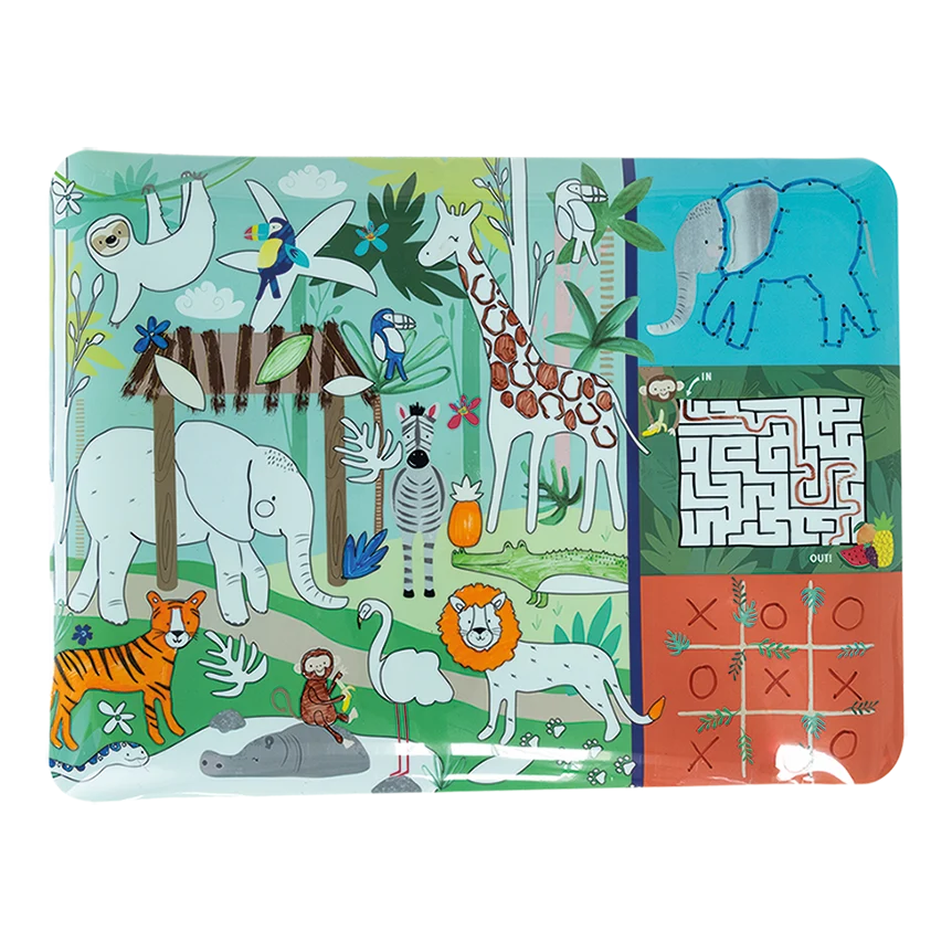 FLOSS COLOURING MAT FUN & GAME