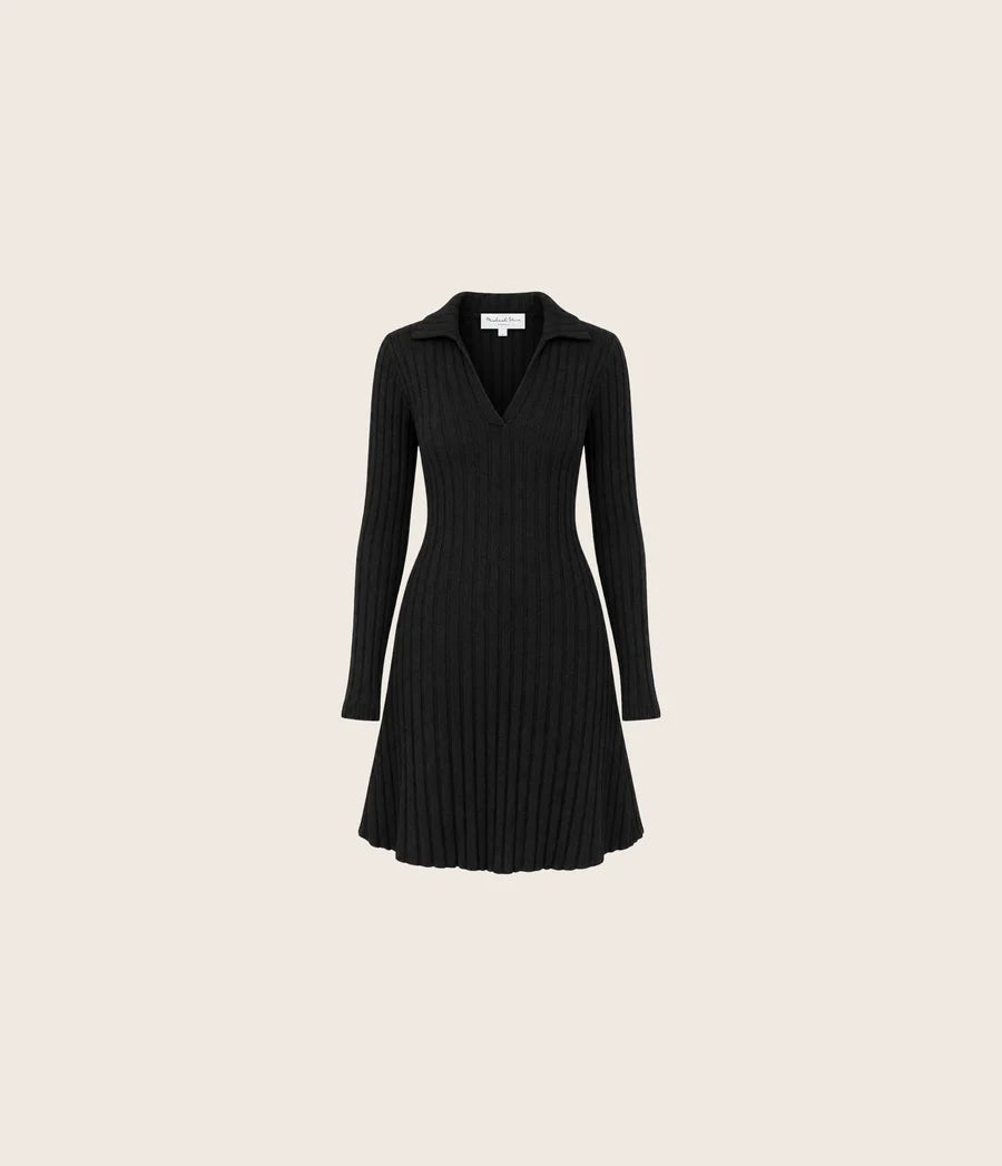 MS 81035 JOHNNY COLLAR DRESS