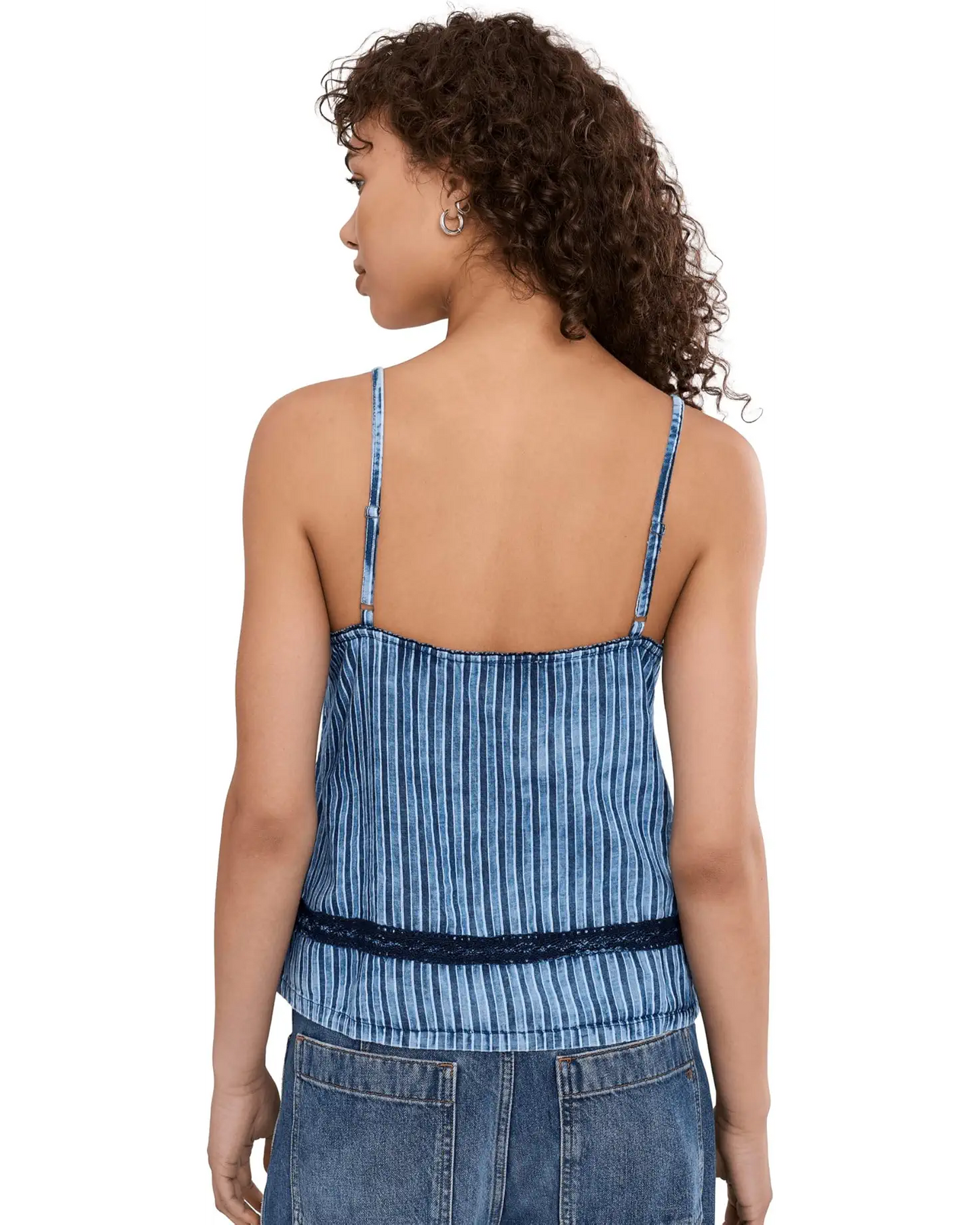 MS BELLA SQ NECK TANK