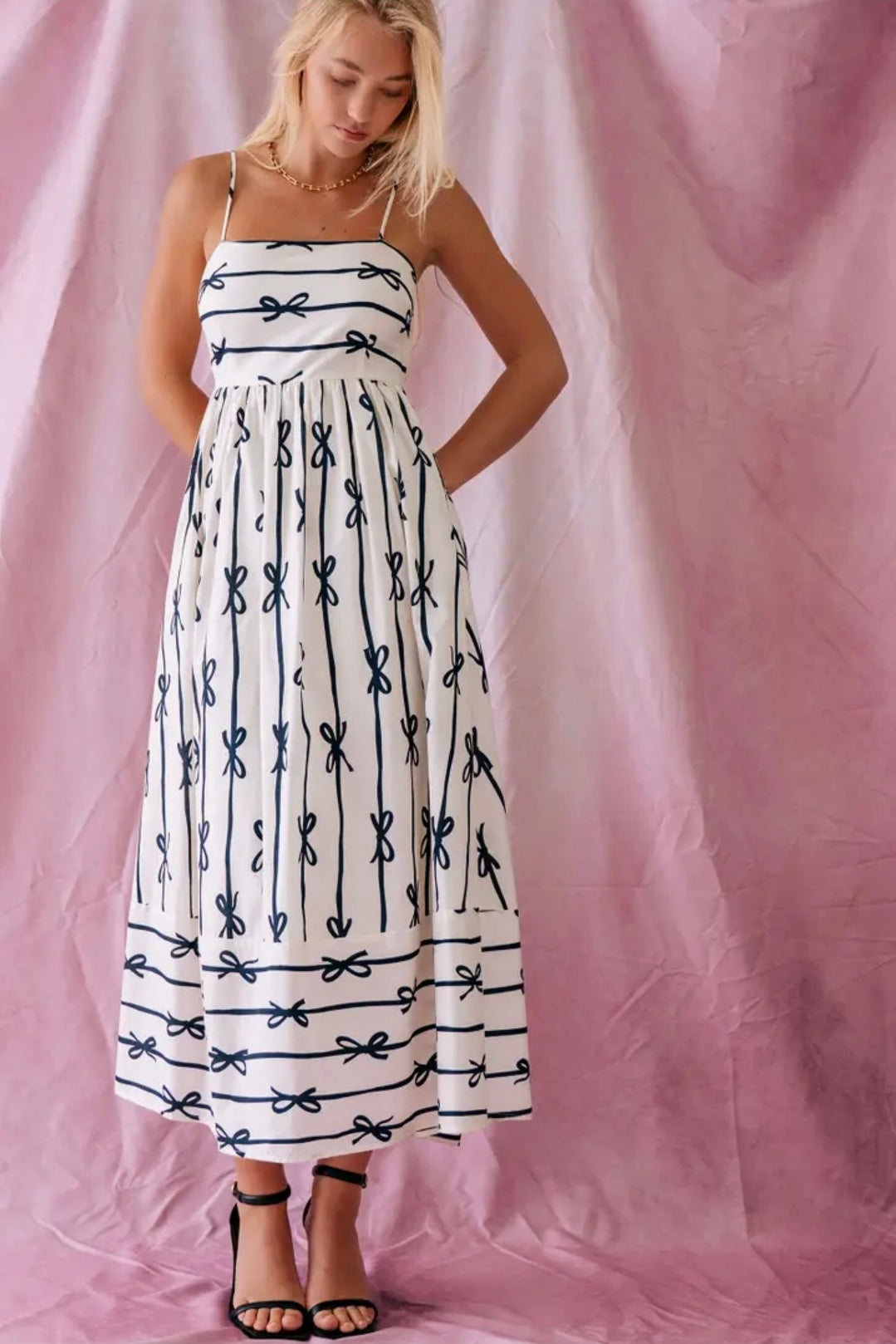 Bow Maxi Dress