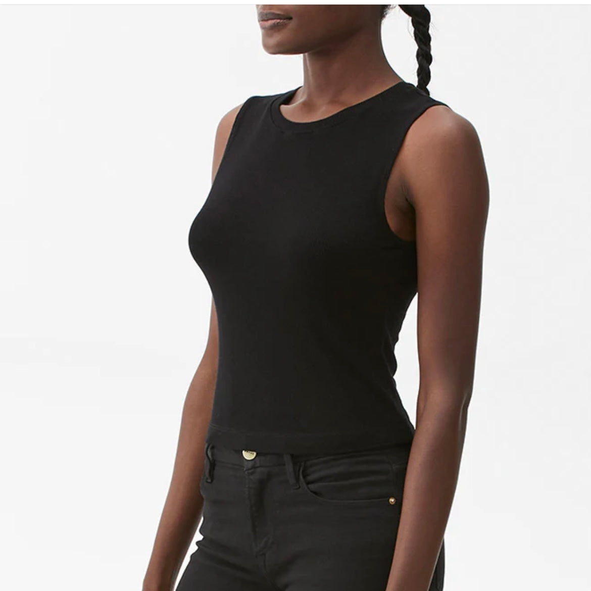Michael Stars Crop Crew Tank