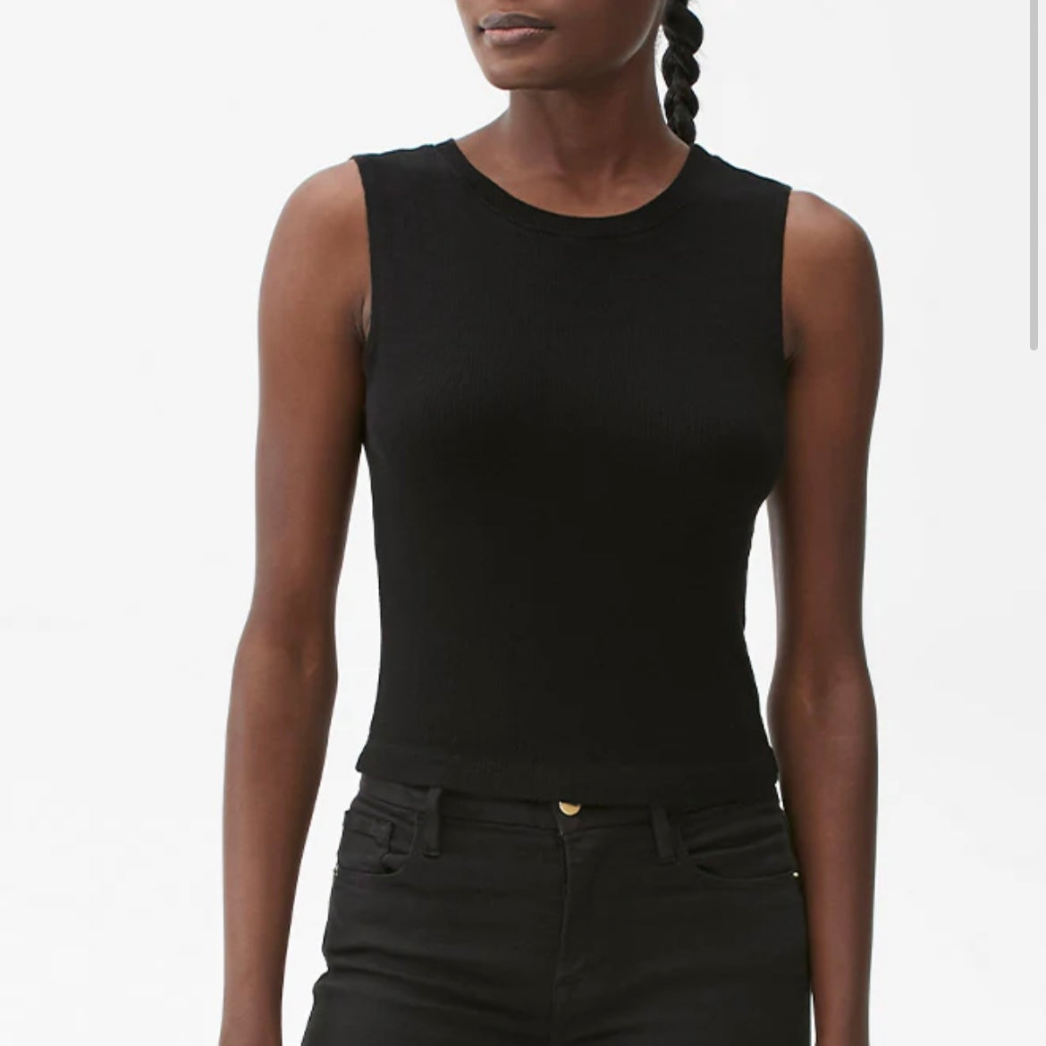 Michael Stars Crop Crew Tank