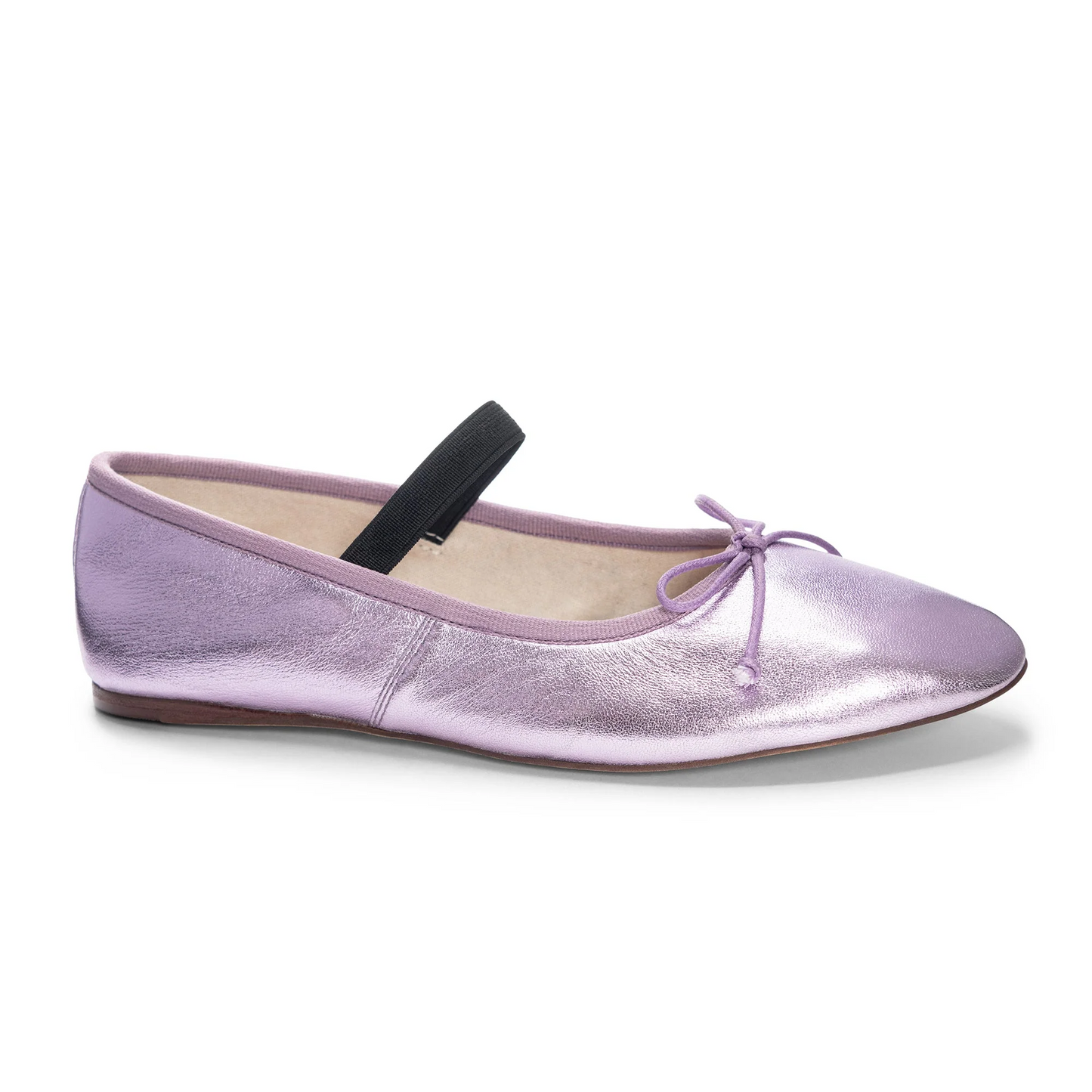 Leather Ballerina Flat