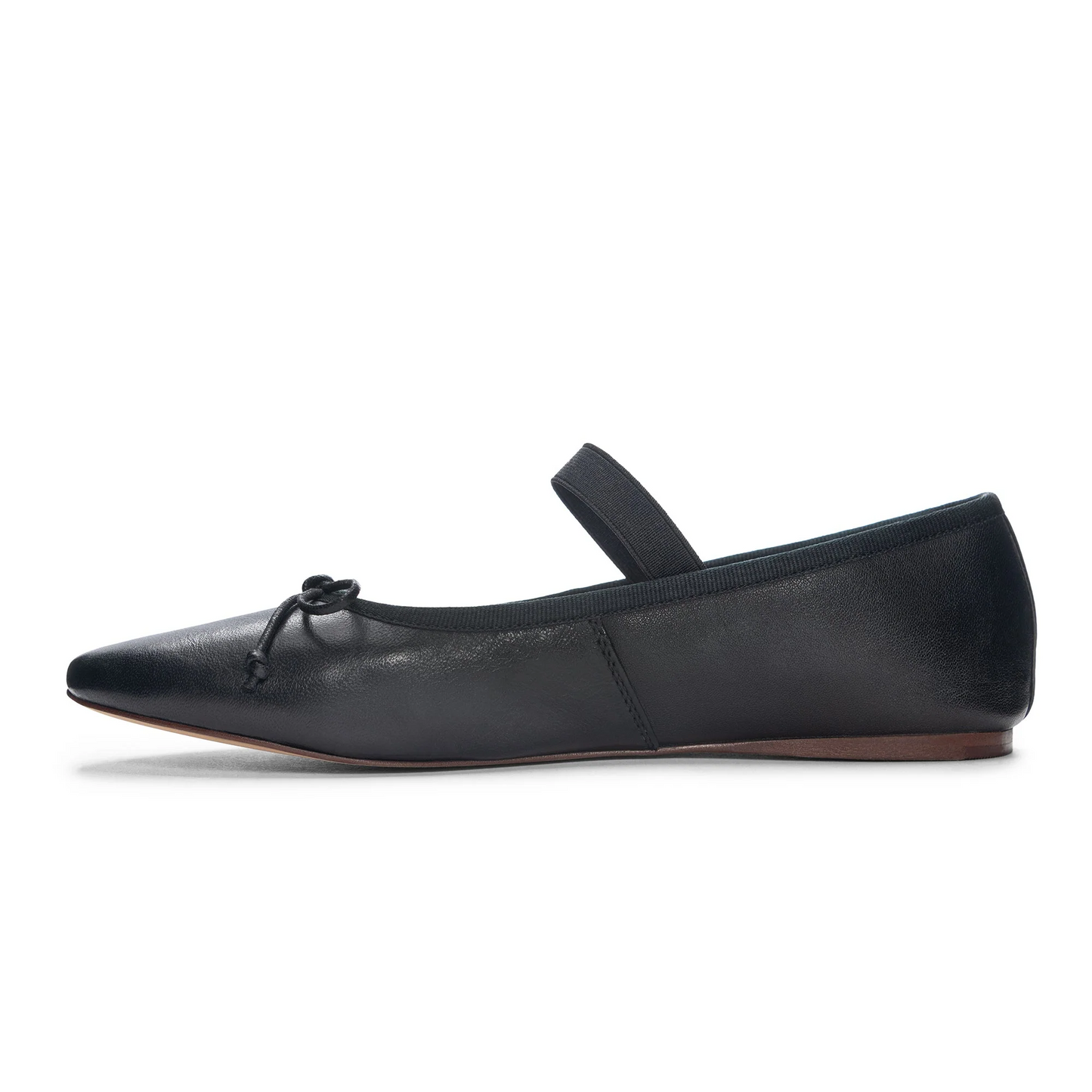 Leather Ballerina Flat