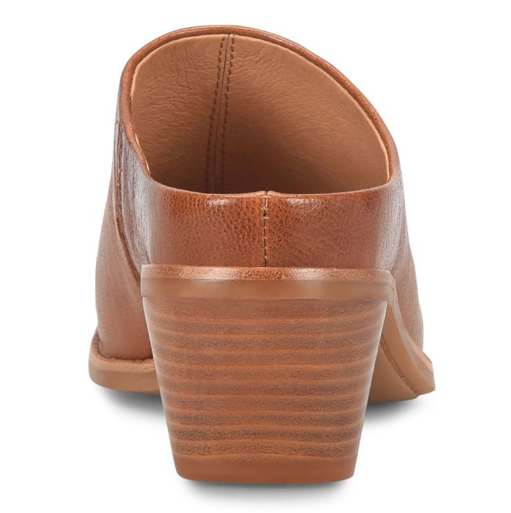 Soft Slip-On Stacked Heel