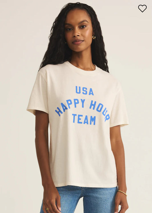 USA Happy Hour Team Tee