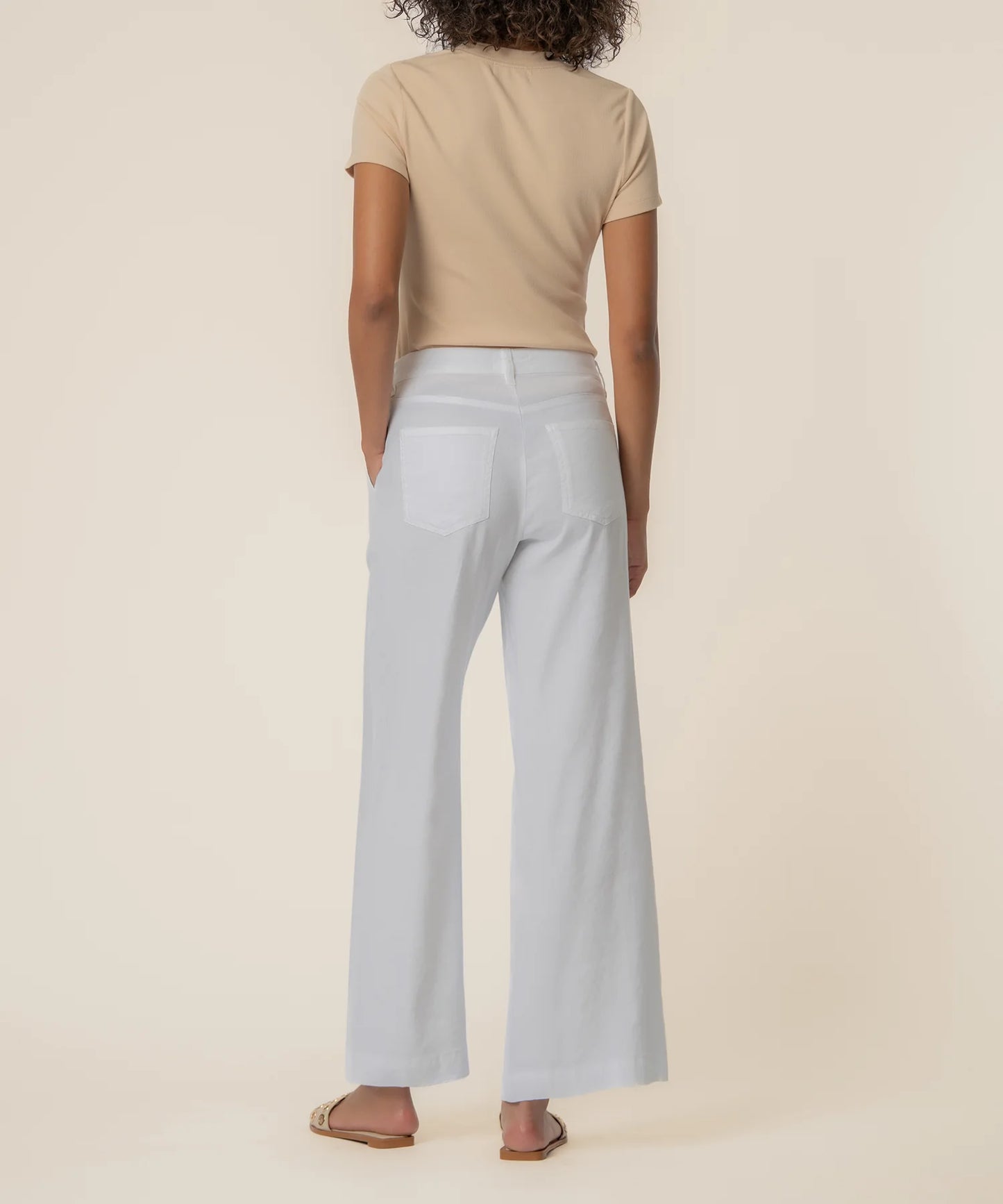 KUT KB74201 MEG LIN WIDE LEG PANT