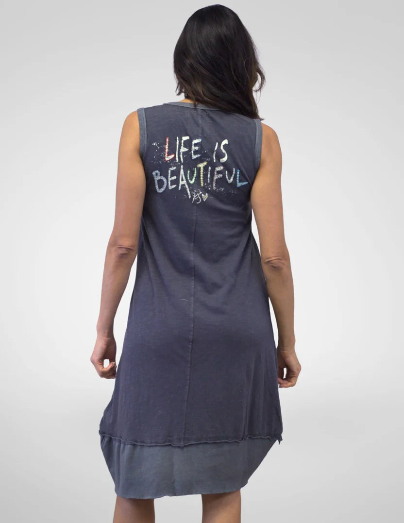 CAITE KSBHC85 BFLY DRESS