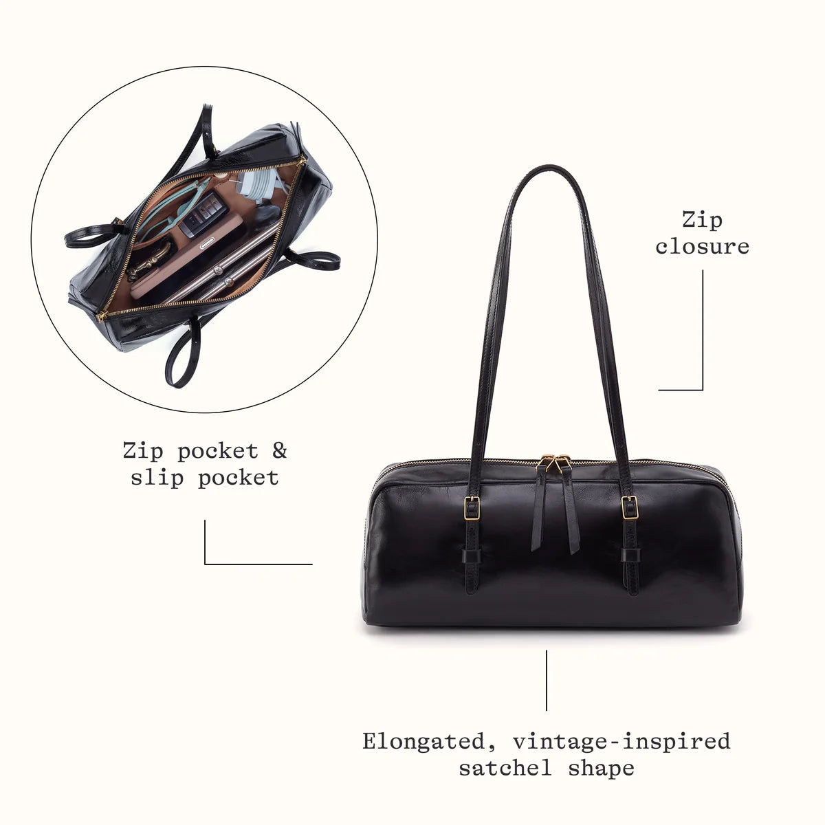 HOBO SCOTTIE SATCHEL PURSE