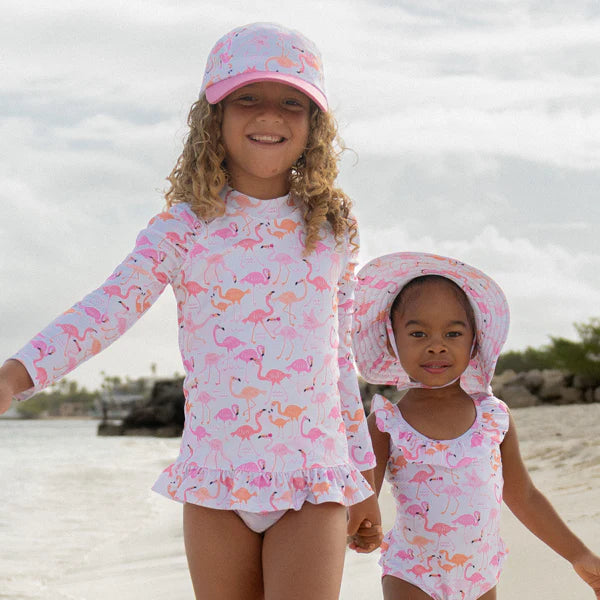 FLAP RSSH SWIM SHORT/RASHUGUARD SET