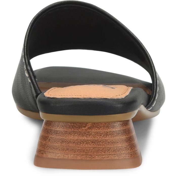 SOFT SAHARA LTHR OPEN HEEL