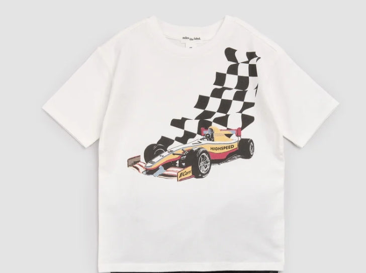 MILES 09T04 HIGH SPEED CAR TEE