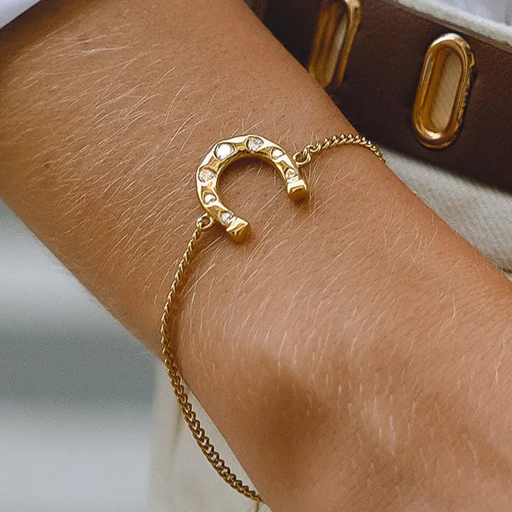 MAIQ DIP HSHOE CHAIN BRACELET