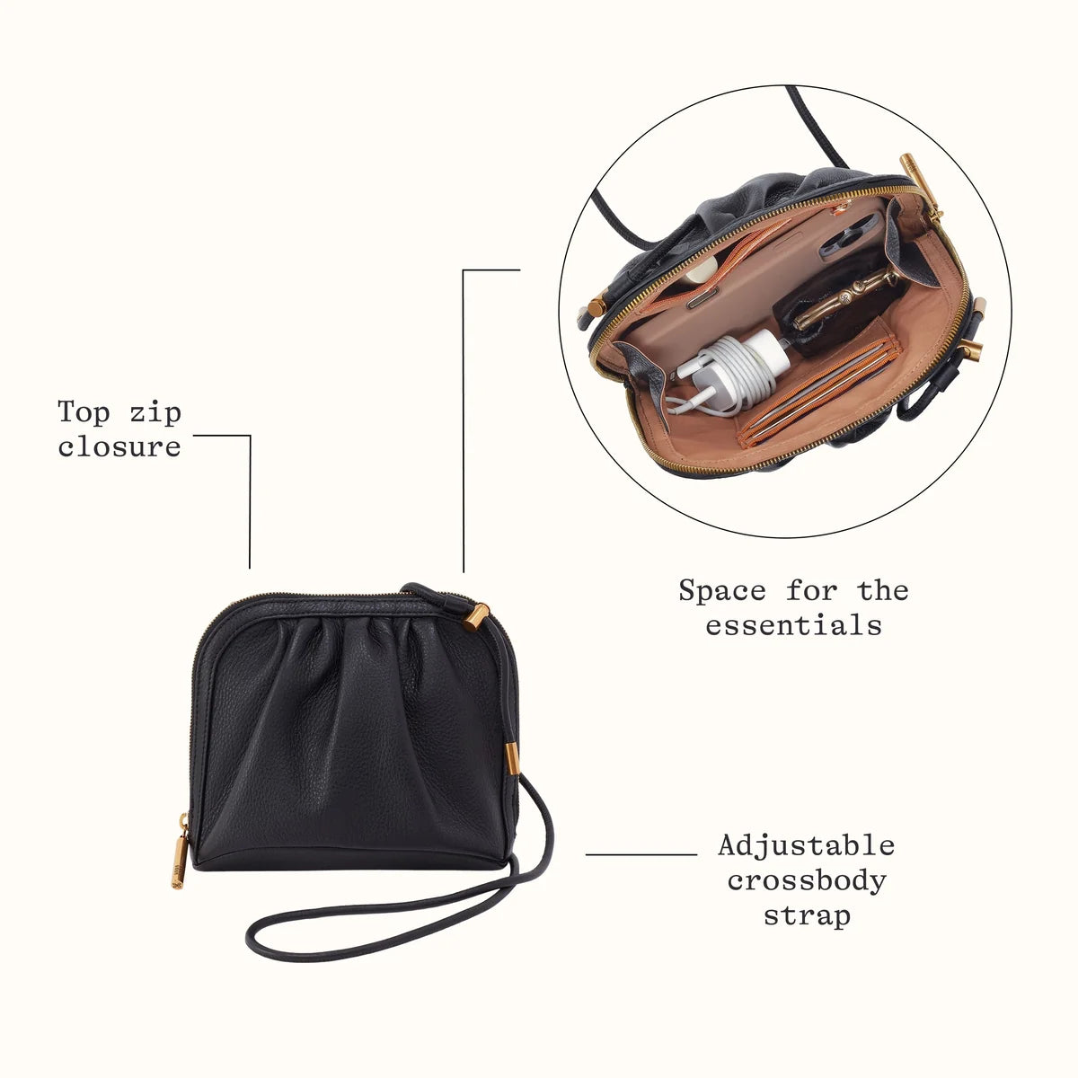 HOBO ISABELLE CROSSBODY PURSE