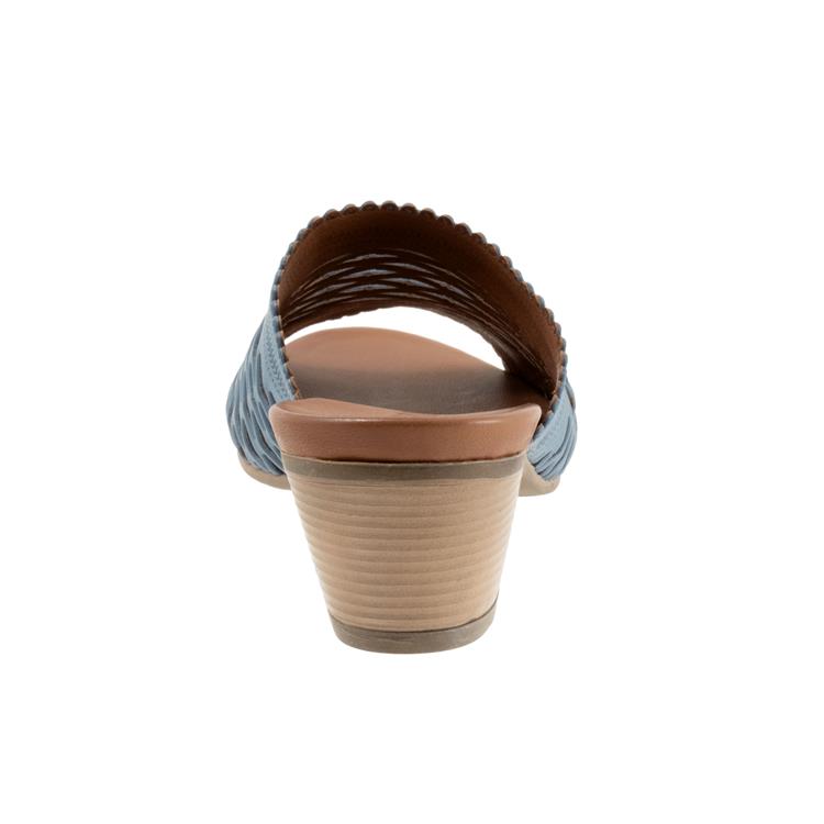 BUENO LILLIAN LTHR SLIDE HEEL