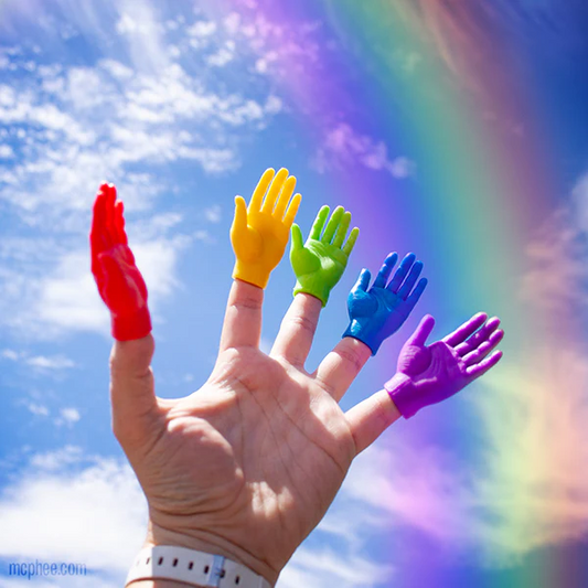 Rainbow Hands