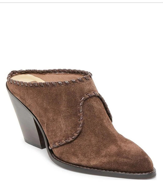 DV SUEDE STITCH MULE