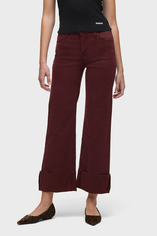 HUDSON PORT CUFF JEAN
