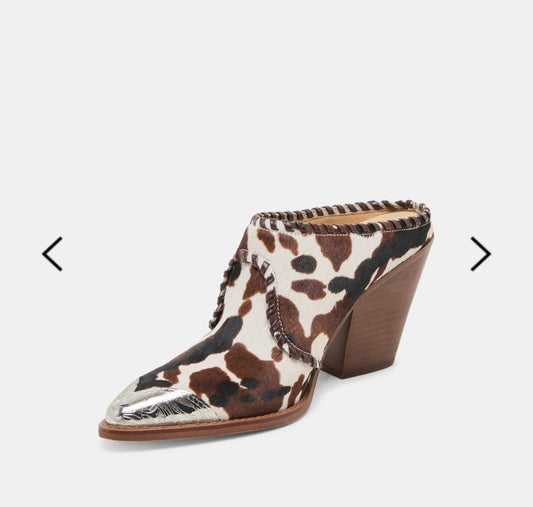 DV CALF STEEL TOE MULE