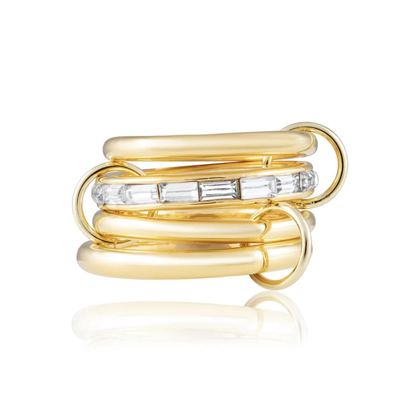 SAHI SADIE STACKED RING