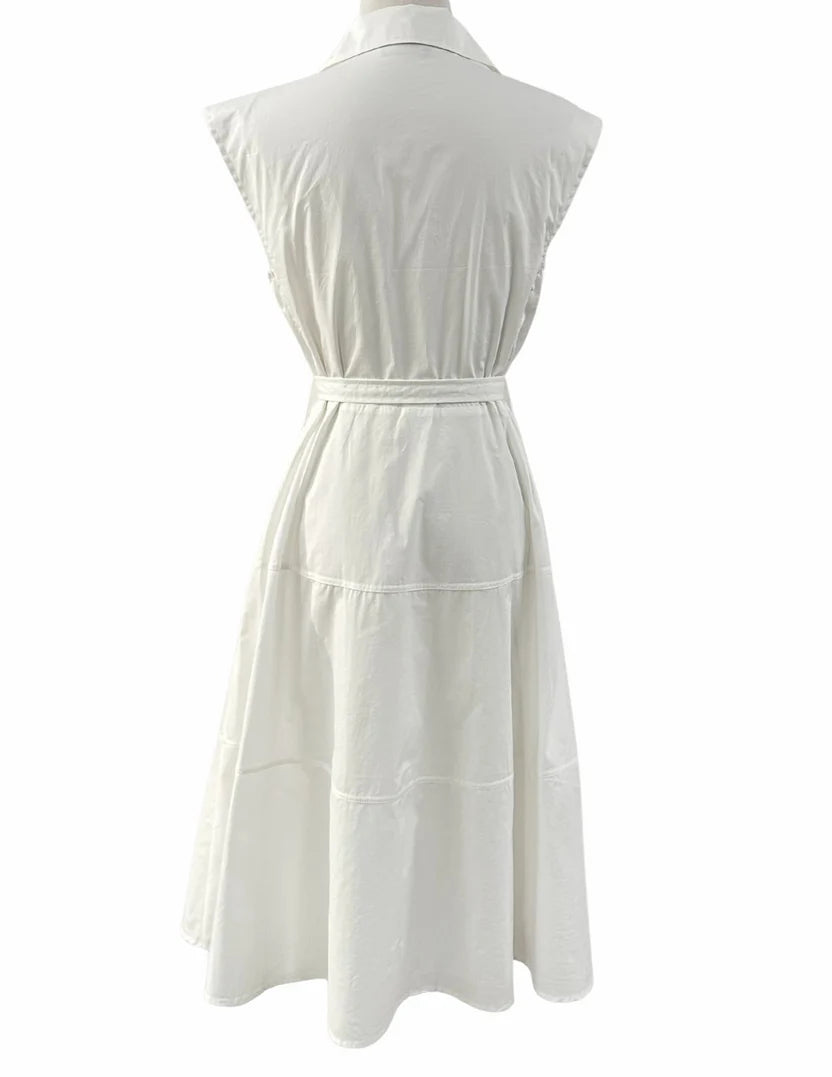 RESET JD736 SLVLESS BTN UP DRESS