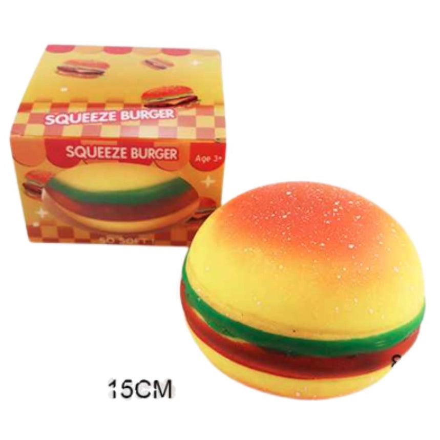 JOIA LARGE HAMBURGER SQUISHY TOY