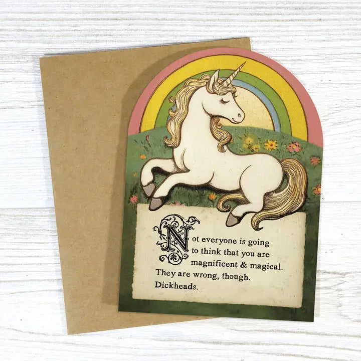 BAD FUNNY GREETING CARD