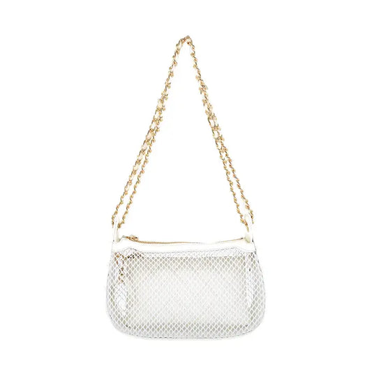 BC 2871 MESH PURSE W/CHAIN STRAP