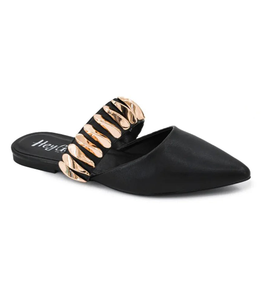 CORKYS PAST CURFEW GOLD HARDWARE STRAP