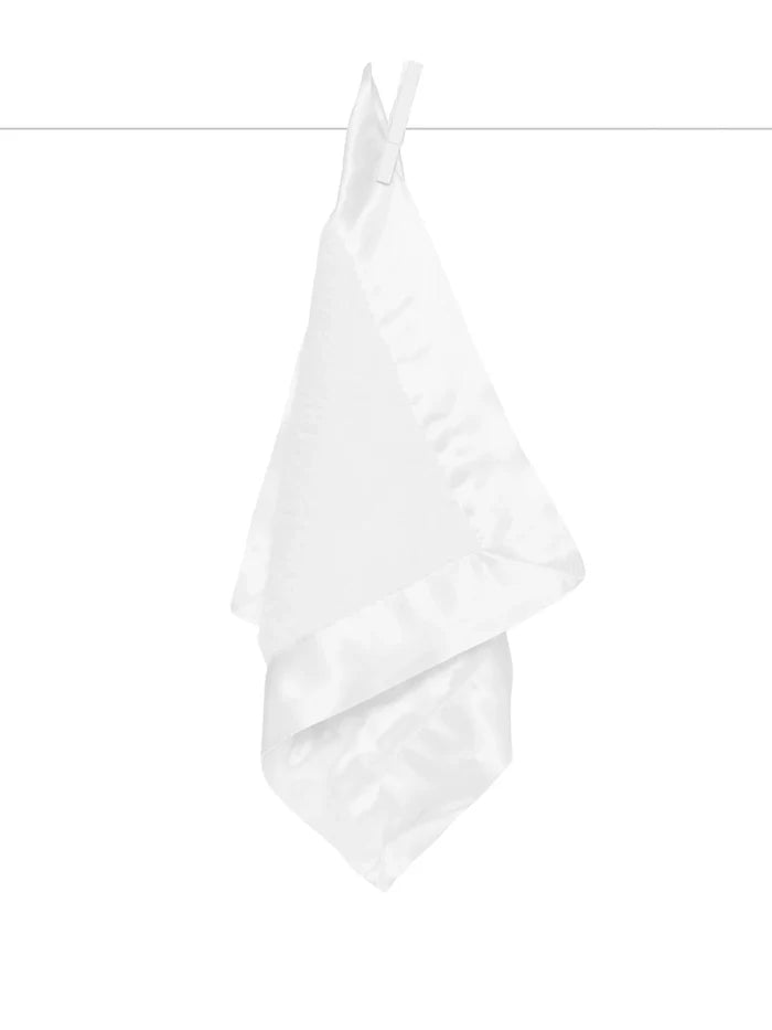 LG SOLID CHENILLE BLANKET W/SATIN TRIM