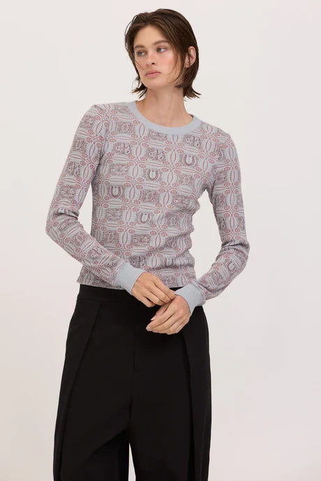 PROJ ALLOVER WESTERN THERM LS TEE