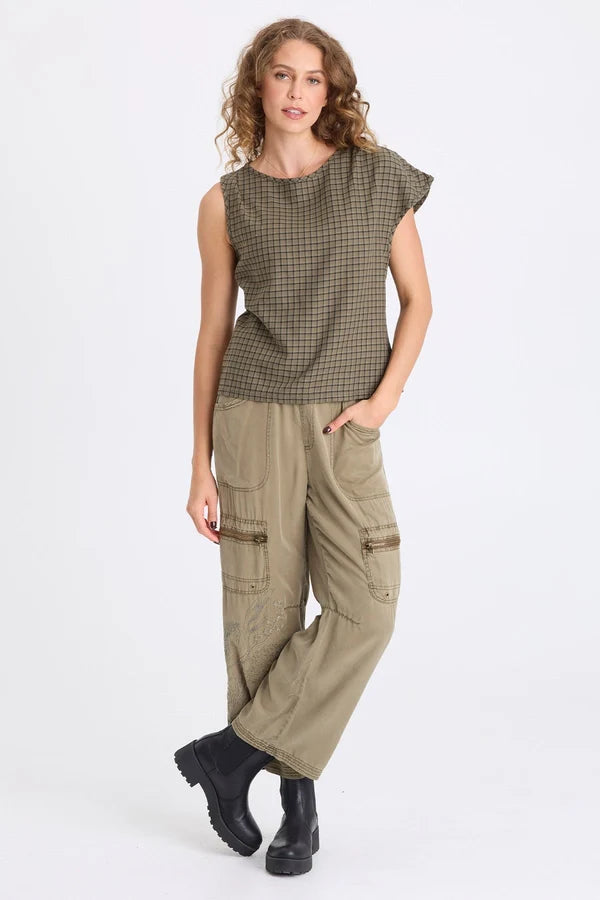 XCVI 23228 EMB ODRAN PANT