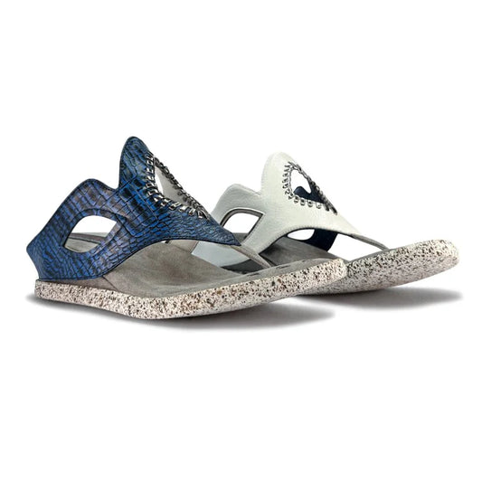 MOD LIRAH LOW NVY/WHT SANDAL