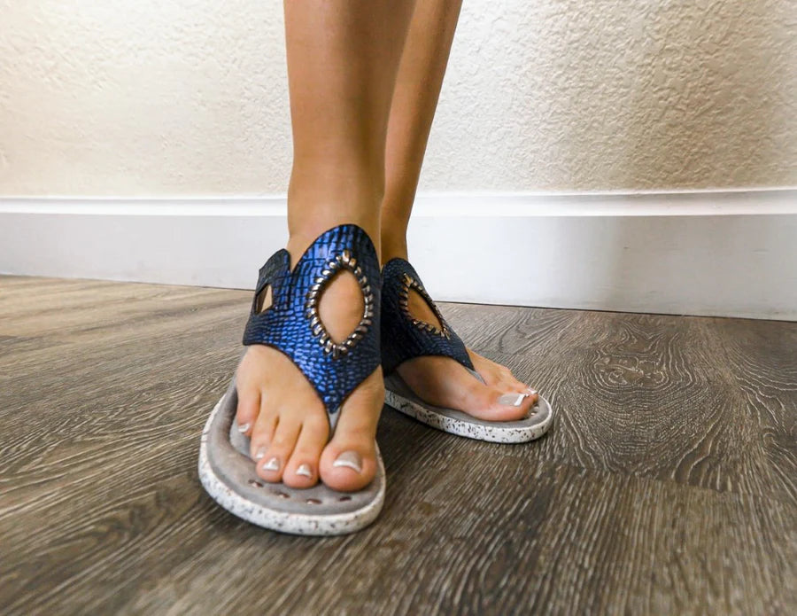 MOD LIRAH LOW NVY/WHT SANDAL