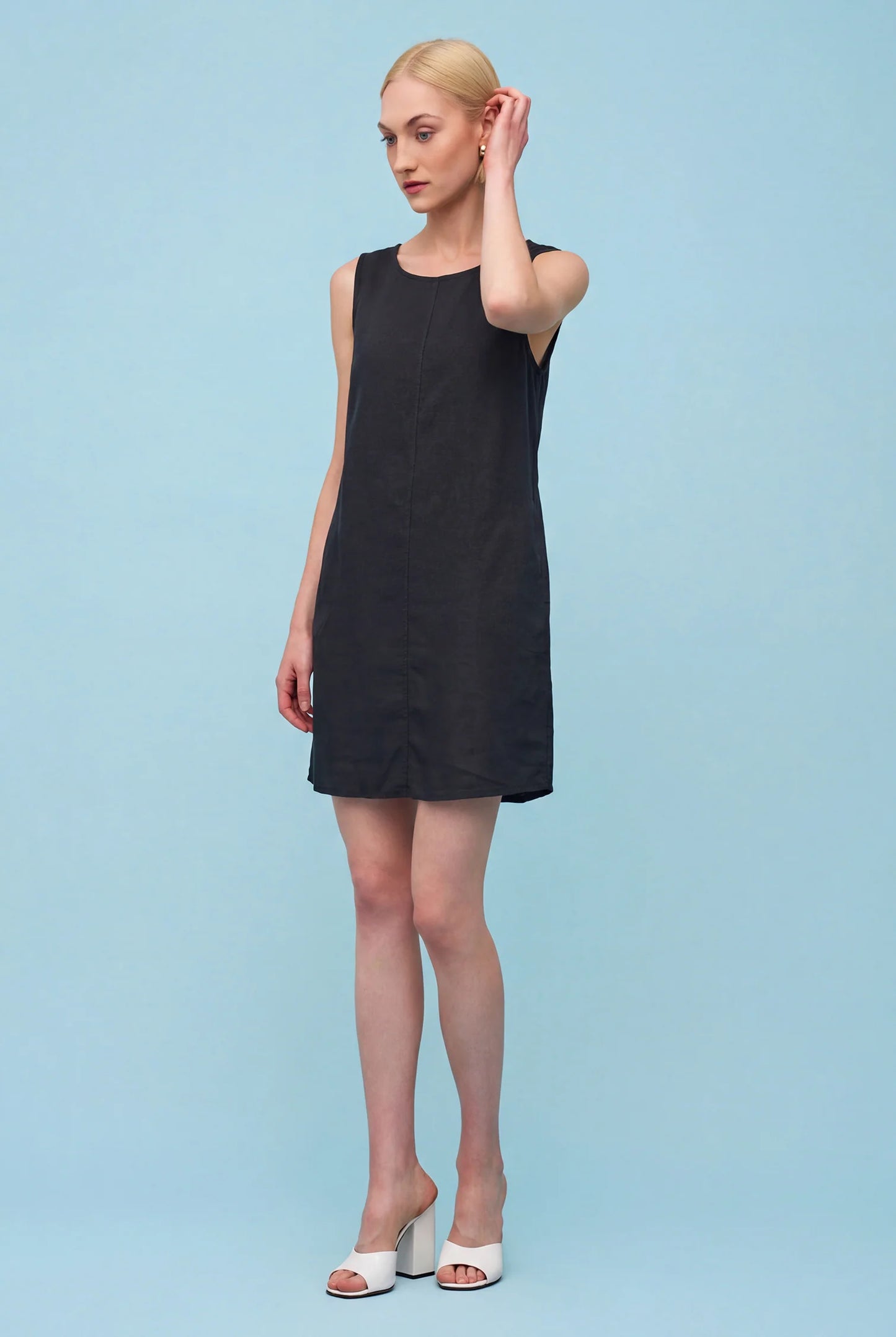 ASTRID 67921 LIN SHIFT DRESS