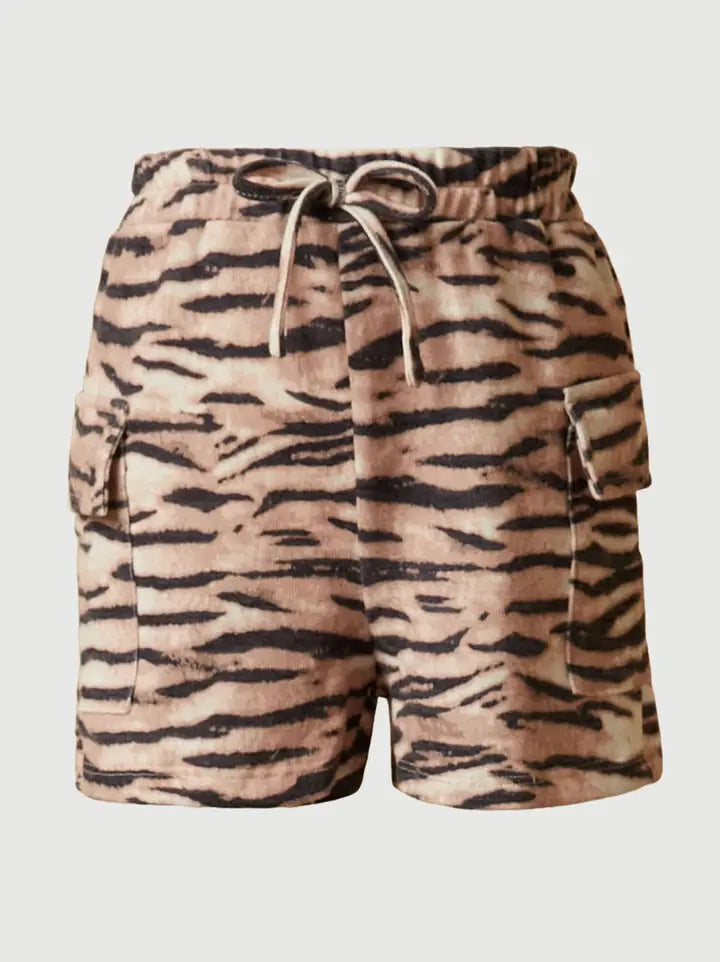 HAYDEN GS0005 TIGER COZY SHORT SET