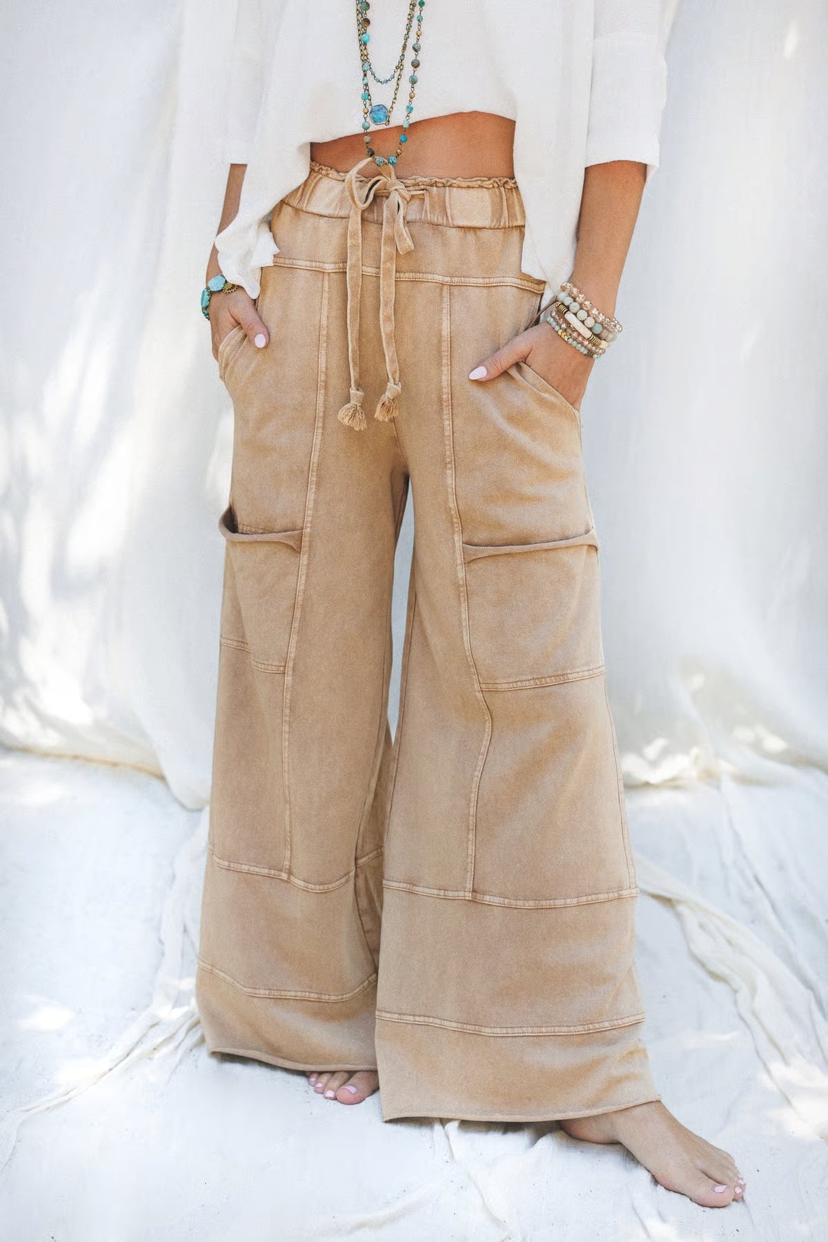 BIRD BIG PCKT DSTRING PANT