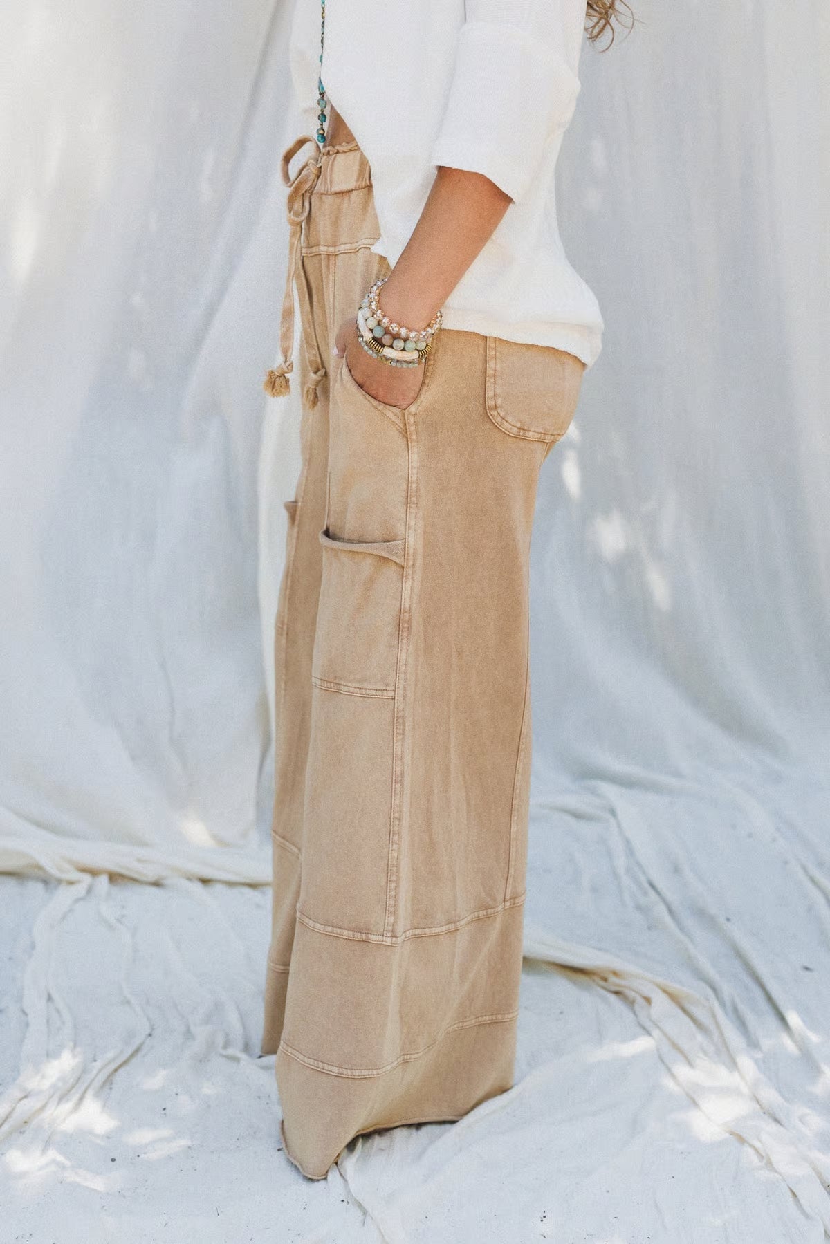 BIRD BIG PCKT DSTRING PANT