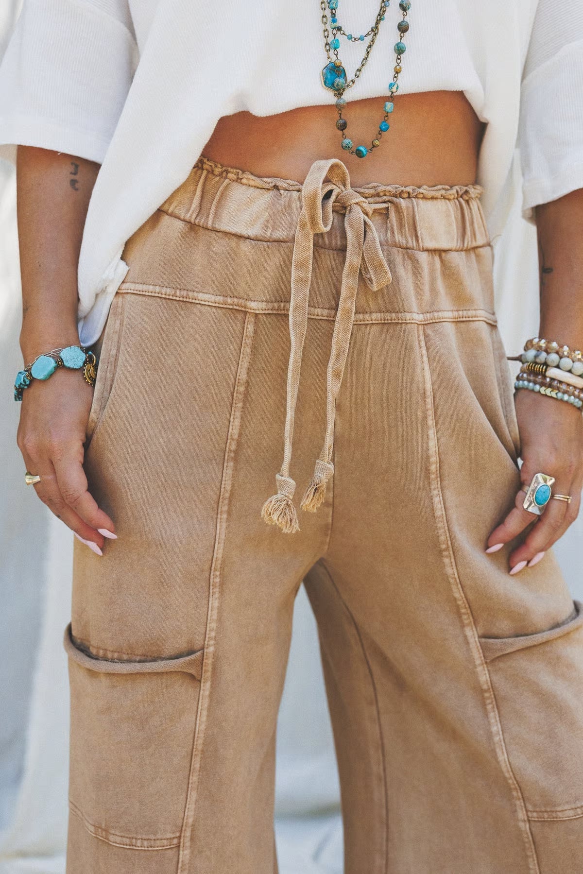 BIRD BIG PCKT DSTRING PANT