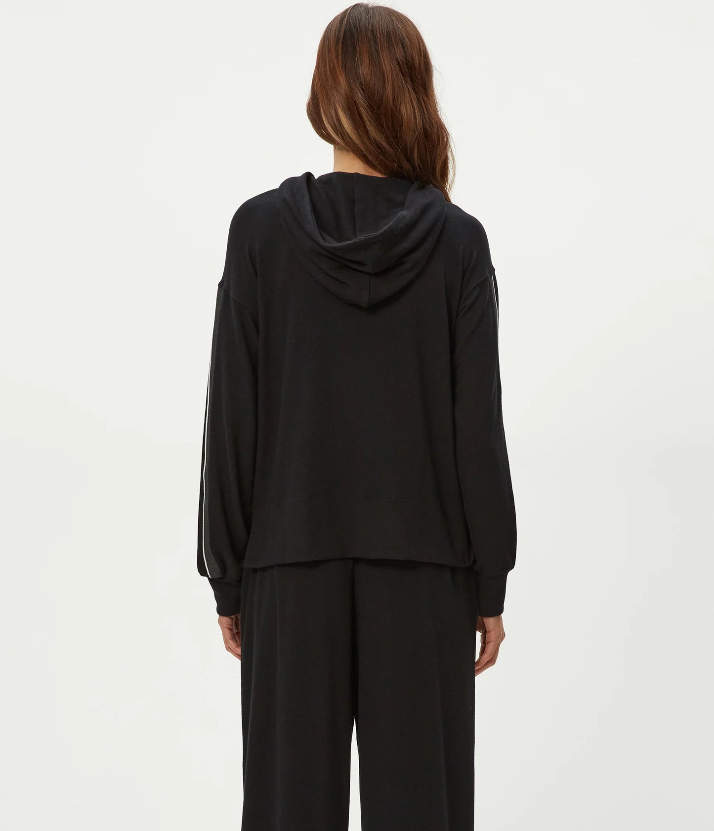 Mad Rib Track Stripe Hoodie