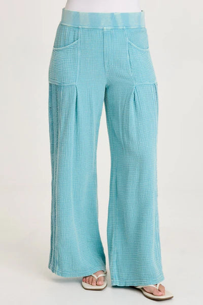 XCVI 23147 WIDE LEG CROCH PANT