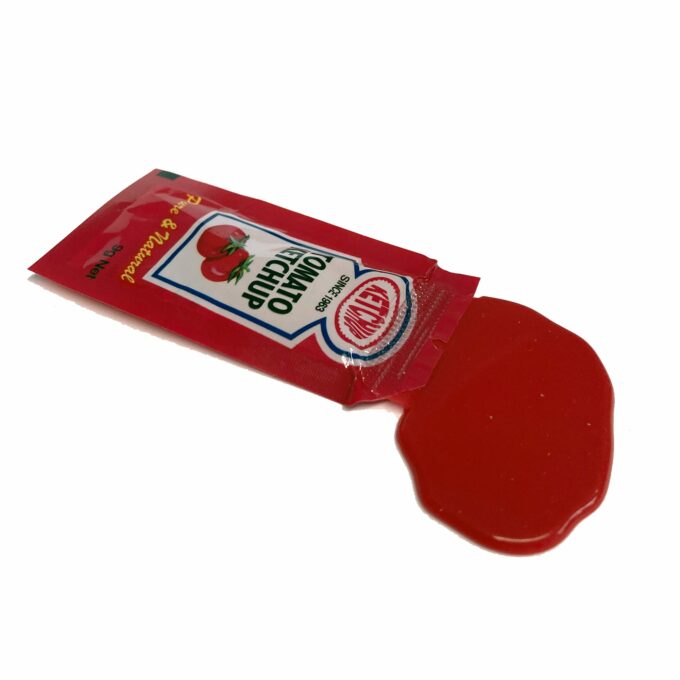 HOUSE SPILT KETCHUP!