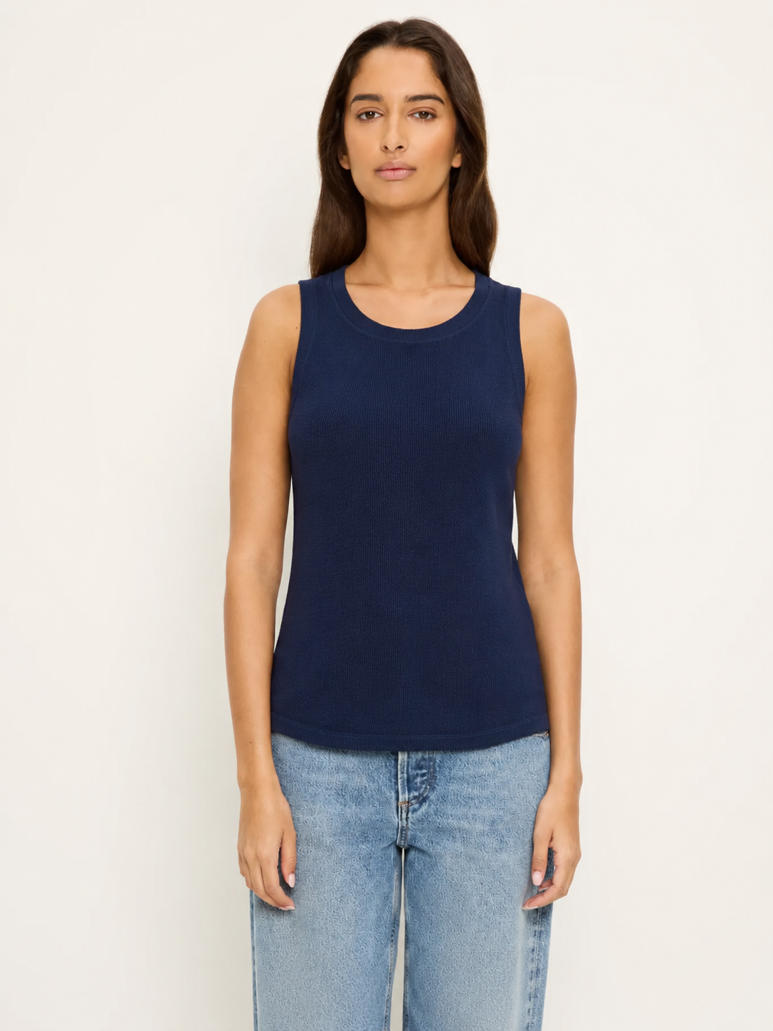 JORGI CROP CREW RIB TANK