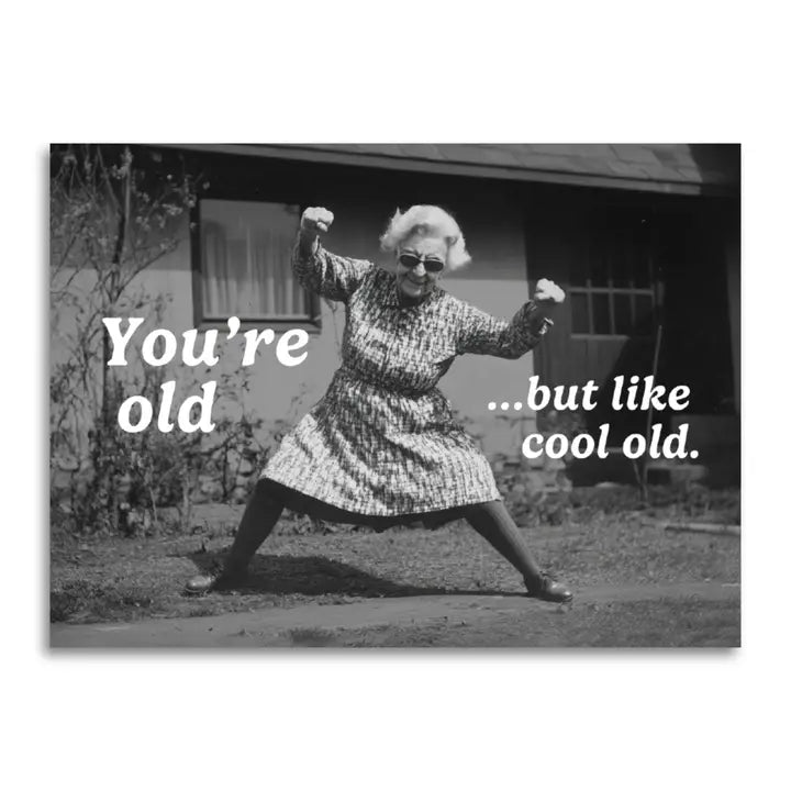 BAD FUNNY GREETING CARD