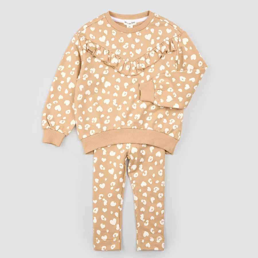MILES LEOP SWEAT OUTFIT