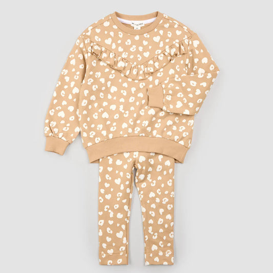 MILES LEOP SWEAT OUTFIT